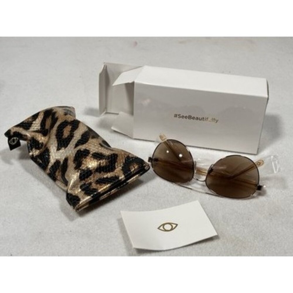 Sofia Vergara X Foster Grant Womens Designer Bronze  Sunglasses Sunreaders - Picture 1 of 11
